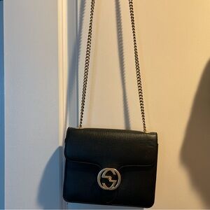 Gucci Black crossbody purse